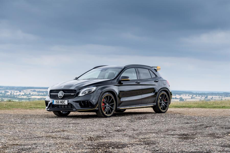 Mercedes-AMG GLA45 4Matic Yellow Night Edition (X156) (UK) '2017